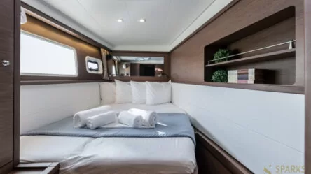 Rent a cabin on the Lagoon 450 catamaran